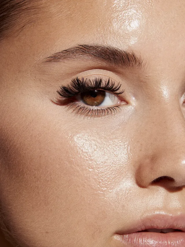 Pestañas naturales curvadas tras un lash lifting